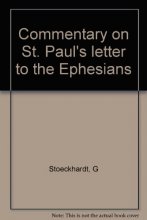 Cover art for Commentary on St. Paul's letter to the Ephesians