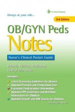Cover art for OB/GYN Peds Notes: Nurse's Clinical Pocket Guide