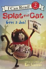 Cover art for Splat the Cat Gets a Job! (I Can Read Level 2)