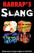 Cover art for Harrap's slang  Dictionnaire dargot anglais et americain