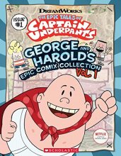 Cover art for George and Harold's Epic Comix Collection Vol. 1 (Epic Tales of Captain Underpants TV)