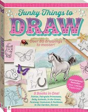 Cover art for Funky Things to Draw: Flexi-bound