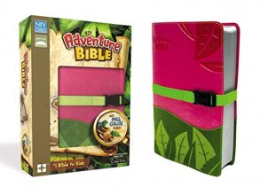 Cover art for NIV, Adventure Bible, Leathersoft, Pink/Green, Full Color