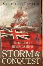 Cover art for Storm and Conquest: The Battle for the Indian Ocean, 1809.
