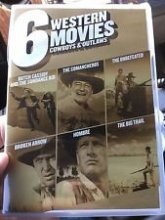Cover art for Multi-Movie (Butch Cassidy & The Sundance Kid, The Comancheros, The Undefeated, Broken, Arrow, Hombre, The Big Trail) - DVD Brand New
