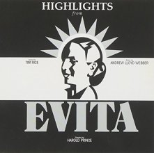 Cover art for Evita (Highlights from the 1978 Original Broadway Cast)