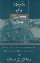 Cover art for Peoples of a Spacious Land: Families and Cultures in Colonial New England