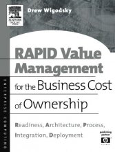 Cover art for RAPID Value Management for the Business Cost of Ownership: Readiness, Architecture, Process, Integration, Deployment (HP Technologies)