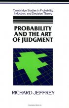 Cover art for Probability and the Art of Judgment (Cambridge Studies in Probability, Induction and Decision Theory)