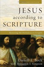 Cover art for Jesus according to Scripture: Restoring the Portrait from the Gospels