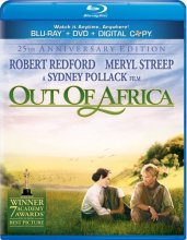 Cover art for Out of Africa [Blu-ray/DVD Combo + Digital Copy]