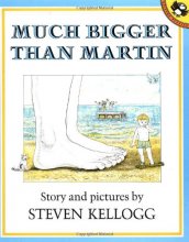 Cover art for Much Bigger Than Martin (A Pied Piper Book)