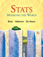 Cover art for Stats: Modeling the World (3rd Edition)