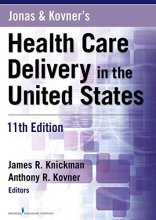 Cover art for Jonas and Kovner's Health Care Delivery in the United States, 11th Edition