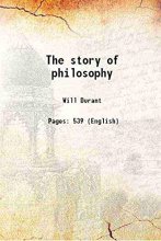 Cover art for The story of philosophy [Hardcover]