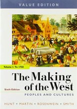 Cover art for The Making of the West, Value Edition, Volume 1: Peoples and Cultures