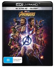 Cover art for Avengers Infinity War [4K + Blu-ray] Limited Edition Steelbook