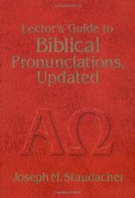 Cover art for Lector's Guide to Biblical Pronunciations
