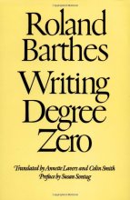 Cover art for Writing Degree Zero