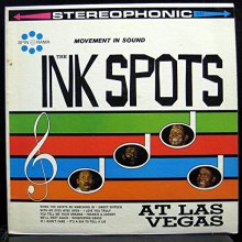 Cover art for THE INK SPOTS at las vegas LP Used_VeryGoodS-51 Vinyl 1961 Record