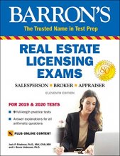 Cover art for Real Estate Licensing Exams with Online Digital Flashcards (Barron's Test Prep)
