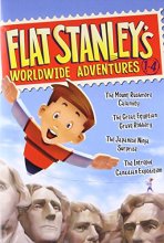 Cover art for Flat Stanley's Worldwide Adventures #1-4 Box Set