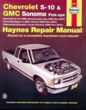 Cover art for Chevrolet S-10 & GMC Sonoma Pick-ups (Haynes Repair Manual)