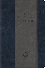 Cover art for ESV MacArthur Study Bible (TruTone, Blue/Charcoal)