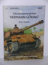 Cover art for Fallschirmpanzerdivision "Hermann Goring" (Vanguard series)