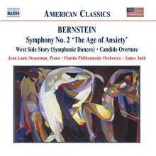 Cover art for Age of Anxiety: Symphony 2 / Candide Overture