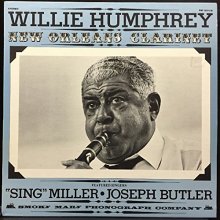 Cover art for Willie Humphrey - New Orleans Clarinet Lp Vinyl Record
