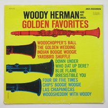 Cover art for WOODY HERMAN Golden Favorites LP MCA 219 SEALED