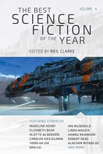 Cover art for The Best Science Fiction of the Year: Volume Four