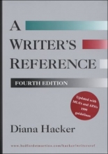 Cover art for A Writer's Reference: With MLA's and APA's 1999 Guidelines