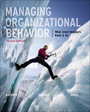 Cover art for Managing Organizational Behavior: What Great Managers Know and Do