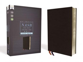 Cover art for NASB, Thinline Bible, Giant Print, Bonded Leather, Black, Red Letter, 1995 Text, Comfort Print