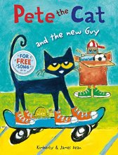 Cover art for Pete the Cat and the New Guy