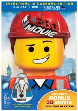 Cover art for Lego Movie, The (EVERYTHING IS AWESOME EDITION) (Blu-ray + DVD + UltraViolet Combo Pack + Exclusive Minifigure + Exclusive Content + Bonus Blu-ray 3D)
