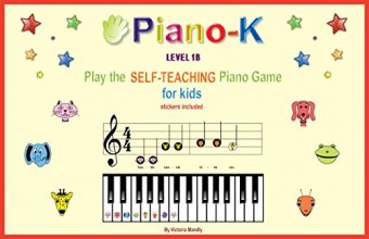 Cover art for Piano-K. Play the Self-Teaching Piano Game for Kids. Level 1B