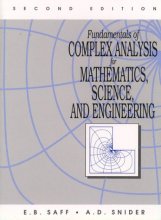 Cover art for Fundamentals of Complex Analysis for Mathematics, Science And Engineering (2nd Edition)