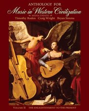 Cover art for Anthology for Music in Western Civilization, Volume II