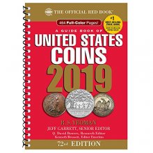 Cover art for 2019 Official Red Book of United States Coins - Spiral Bound