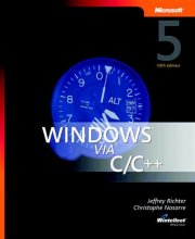 Cover art for Windows via C/C++ (softcover) (Developer Reference (Paperback))