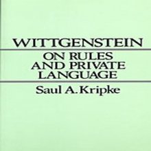 Cover art for Wittgenstein on Rules and Private Language: An Elementary Exposition