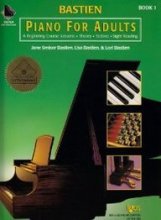Cover art for KP1B Piano For Adults: A Beginning Course: Lessons, Theory, Technique, and Sight Reading (With 2 CDs) KP1 Edition by Jane Smisor Bastien, Lisa Bastien, Jane Smidor Bastien, Bast [1999]