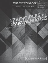 Cover art for Principles of Mathematics Book 1 (Student Workbook)