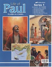 Cover art for LIFE OF PAUL FLASH-A-CARD (5 LESSONS 25 FLASH CARDS, SERIES 1)