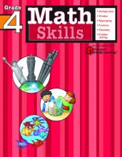 Cover art for Math Skills: Grade 4 (Flash Kids Harcourt Family Learning)