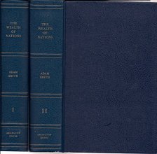 Cover art for An Inquiry Into the Nature and Causes of The Wealth of Nations (2 Volume Set)