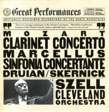 Cover art for Mozart: Clarinet Concerto / Sinfonia Concertante